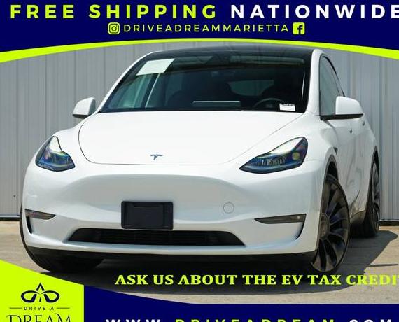 TESLA MODEL Y 2023 7SAYGDEF0PF601040 image